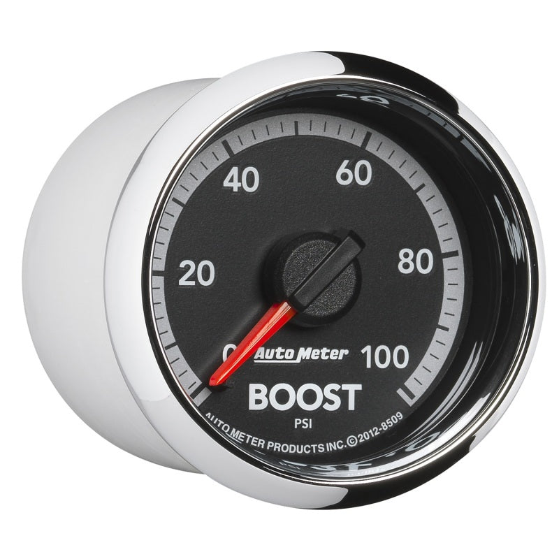 Jauge de suralimentation mécanique 0-100 PSI Autometer Gen4 Dodge Factory Match 52,4 mm