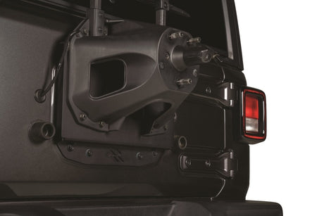 Support de relocalisation de roue de secours Rugged Ridge pour Jeep Wrangler JL 18-20