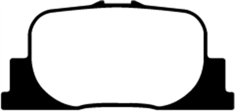 Plaquettes de frein arrière EBC 00-01 Lexus ES300 3.0 Greenstuff