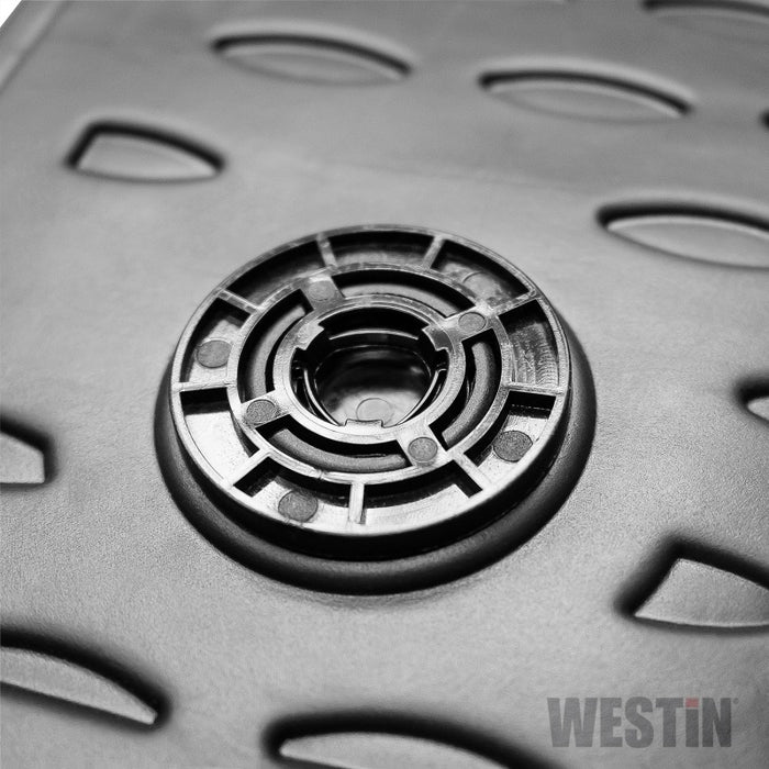 Revêtements de sol Westin 2012-2015 pour BMW X1, excluant les modèles S Drive Profile, 4 pièces - Noir