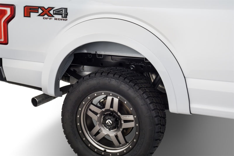 Élargisseurs de garde-boue Bushwacker 15-17 Ford F-150 Styleside Extend-A-Fender Style Flares 4 pièces 67,1/78,9/97,6 po - Noir