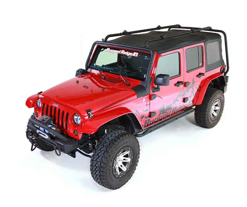Barres de toit Rugged Ridge 07-18 Jeep 4 portes Jeep Wrangler