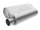 Silencieux Borla CrateMuffler LS3 S-Type 2,50 po Offset/Offset 14 po x 4,35 po x 9 po Silencieux ovale