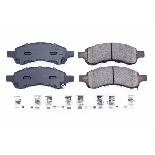 Power Stop 06-07 Buick Rainier Front Z17 Evolution Ceramic Brake Pads w/Hardware