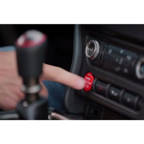 Kit d'installation de bouton de démarrage rouge Ford Racing 15-16 Mustang