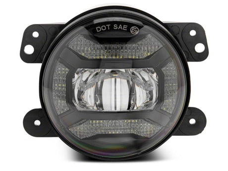 Feux antibrouillard à DEL Raxiom 07-18 Jeep Wrangler JK Axial Series 4 pouces - Transparent