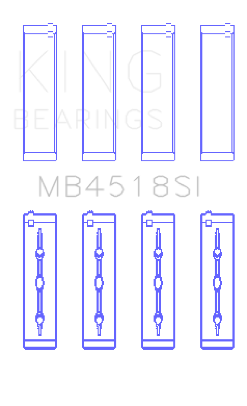 King Engine Bearings 11-20 Chrysler 300 / Dodge Grand Caravan (Size STD) Main Bearing Set