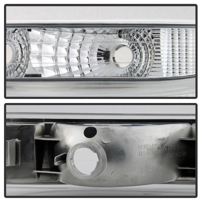 Feux de pare-chocs ambrés Xtune Chevy Silverado 99-02 / Chevy Suburban/TahOE 00-06 Euro CBL-JH-CS99-AM-E