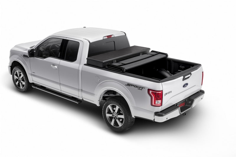 Extang 22-23 Toyota Tundra avec système de rails (caisse de 6 pieds 7 pouces) Trifecta Toolbox 2.0