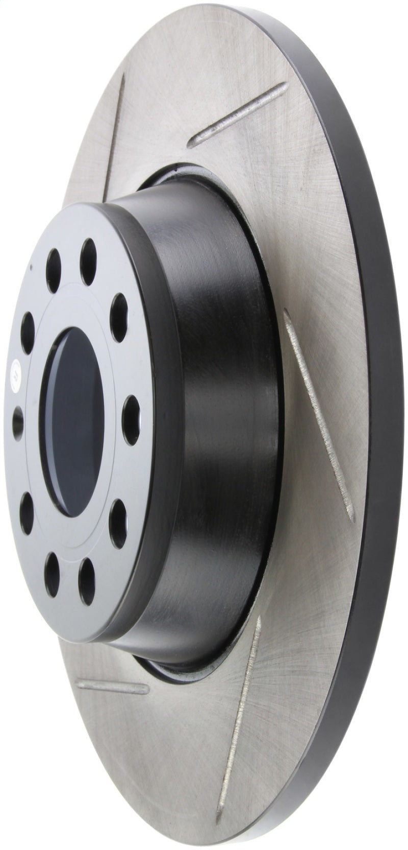 Rotor fendu arrière gauche StopTech Power Slot 06-10 Audi A3 / 09 VW CC (Passat CC) / 06-09 GTI Mk V