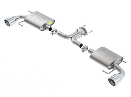 Borla 14-16 Mazda 3 2.0/2.5L AT/MT FWD S-Type Cat-Back Exhaust Single Split Rear Exit