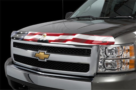Protecteur de capot Vigilante Premium pour Chevrolet Silverado 1500 Stampede 2007-2013 - Drapeau