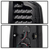 xTune Dodge Ram 02-06 1500 / Ram 2500/3500 03-06 LED Tail Light Black ALT-JH-DR02-LED-BK