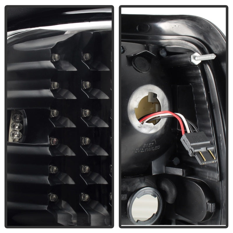 xTune Dodge Ram 1500 94-01 / Ram 2500/3500 94-02 LED Tail Lights Black ALT-ON-DRAM94-LED-BK