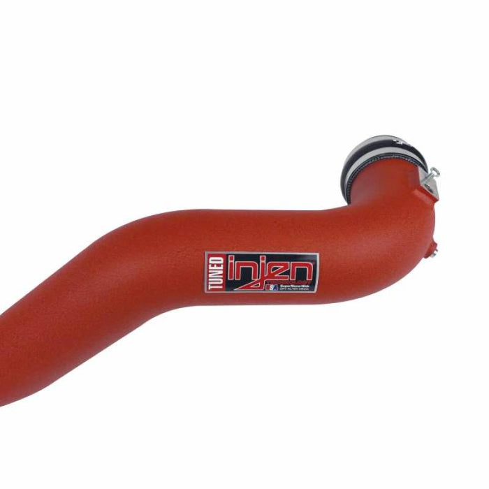 Kit de tuyauterie de refroidisseur intermédiaire en aluminium Injen 15-20 Ford F150 3,5 L V6 (tt) - Rouge froissé