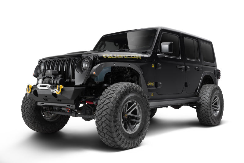 Kit de suppression de garde-boue Bushwacker Trail Armor 18-21 Jeep Wrangler JL 2DR/4DR