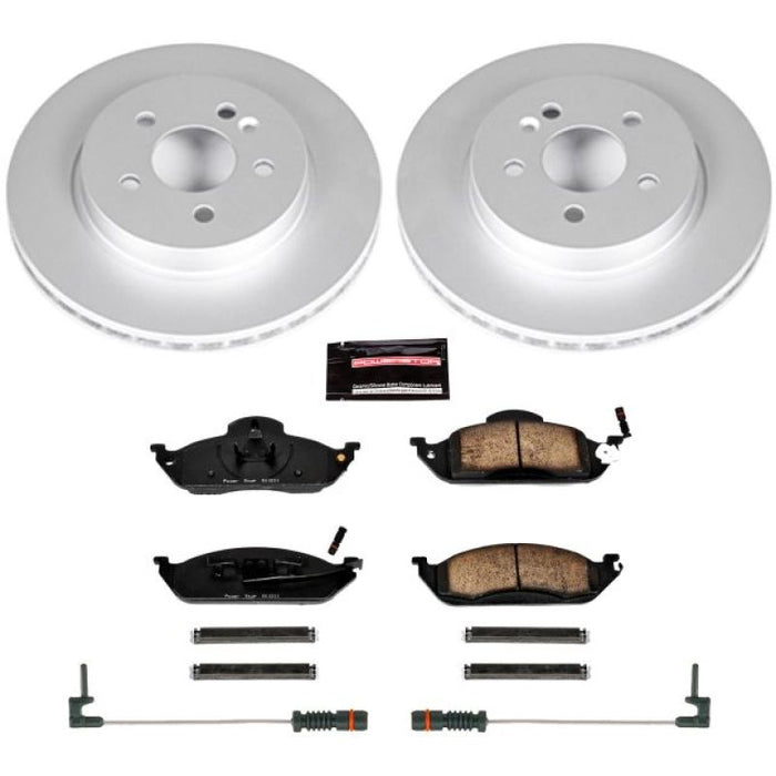 Kit de freins avant Power Stop 98-03 Mercedes-Benz ML320 Z23 Evolution Sport Coated