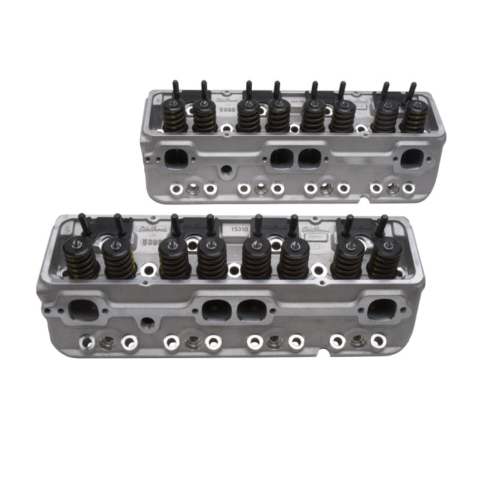 Culasse Edelbrock 1Pr E-210 SBC 64cc Perf RPM (paire complète)