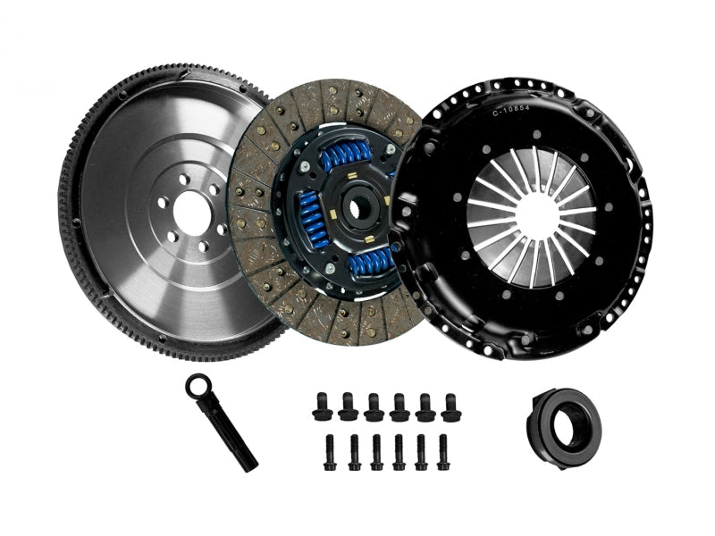 Kit d'embrayage DKM 98-06 Audi TT 1.8T OE Style MA avec volant moteur (couple de 258 pi/lb)