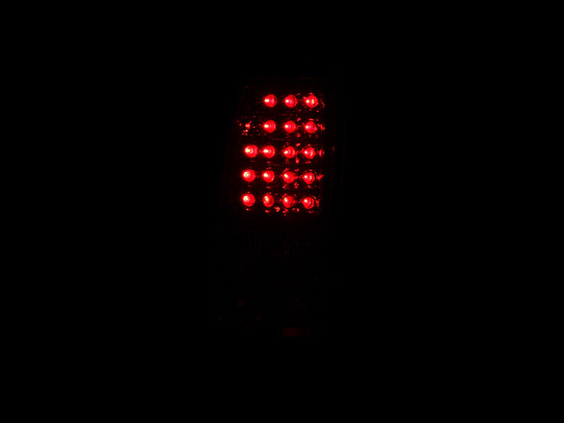 Feux arrière à LED ANZO 2003-2006 Chevrolet Silverado 1500 Rouge/Clair