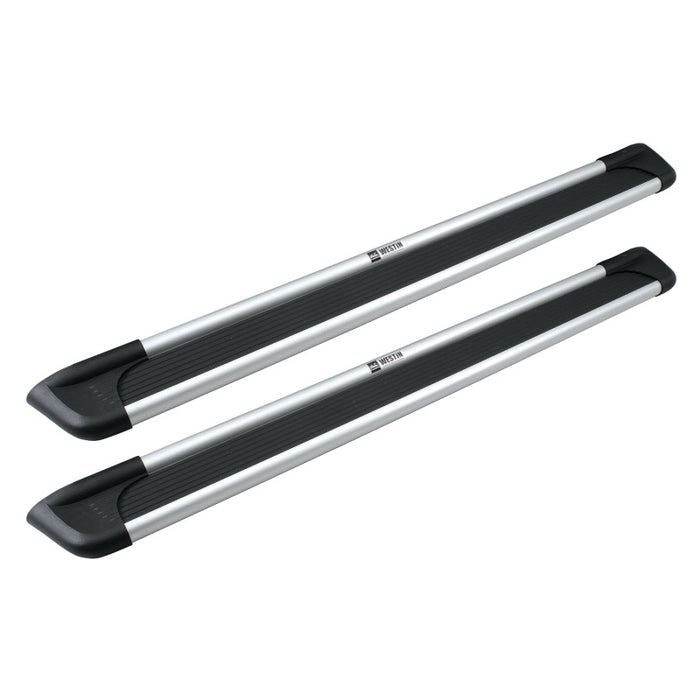 Marchepieds Westin Sure-Grip en aluminium 79 po – Aluminium brossé