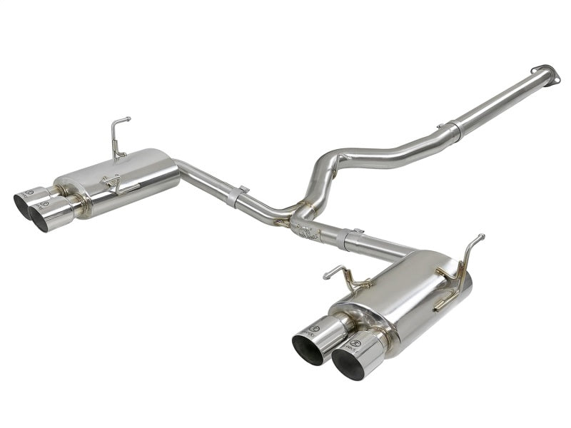 aFe Takeda 3in SS Exhaust Cat-Back 15-16 Subaru WRX/STI 2.0L/2.5L Embouts polis