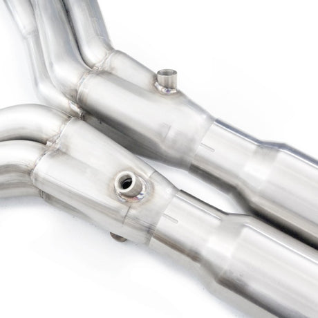Collecteurs d'échappement Corvette 6,2 L 2014-18 en acier inoxydable, primaires de 2 pouces avec catalyseurs à haut débit X-Pipe
