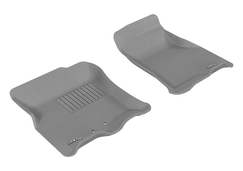 Tapis de sol 3D MAXpider 2011-2017 Ford/Lincoln Expedition/Navigator Kagu 1ère rangée - Gris