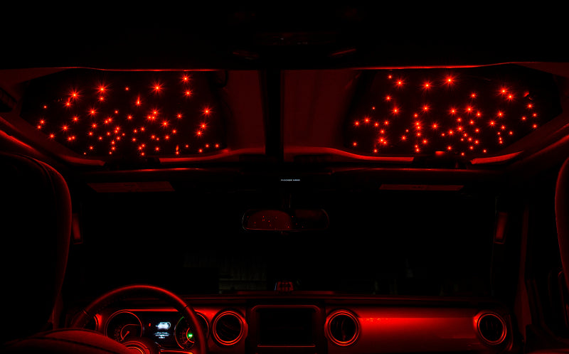 Oracle StarLINER Fiber Optic Hardtop Headliner for Wrangler JL/Gladiator JT ColorSHIFT