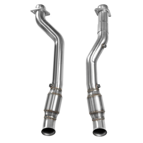 Kooks 2012+ Jeep Grand Cherokee SRT8 6.4L 3 pouces Tuyaux de raccordement en acier inoxydable avec cathéter VERT
