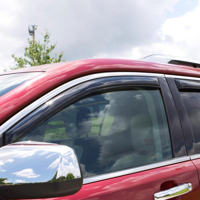 AVS 10-17 Chevy Equinox Ventvisor In-Channel Front & Rear Window Deflectors 4pc - Smoke