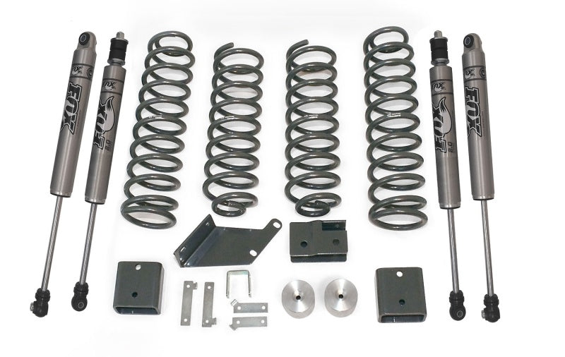 Kit de levage à ressorts MaxTrac 07-18 Jeep Wrangler JK 2WD/4WD 3 pouces/3 pouces avec amortisseurs FOX
