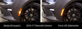 Feux latéraux à LED Diode Dynamics 16-21 Chevrolet Camaro fumés (ensemble)