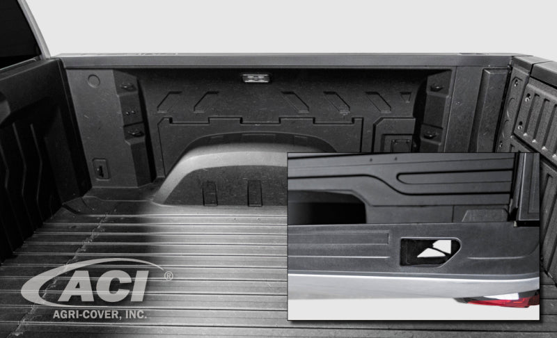 Couverture rigide pliable Access LOMAX 19+ Chevy/GMC Full Size 1500 5 pieds 8 pouces (avec CarbonPro) Uréthane noir