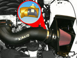 Système d'admission Airaid 05-09 Mustang GT 4,6 L MXP avec tube (sec / rouge)