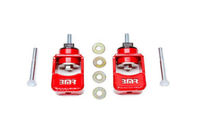 BMR 10-15 5th Gen Camaro Motor Mount Kit (Polyurethane) - Red (Spacers Not Included) BMR Suspension
