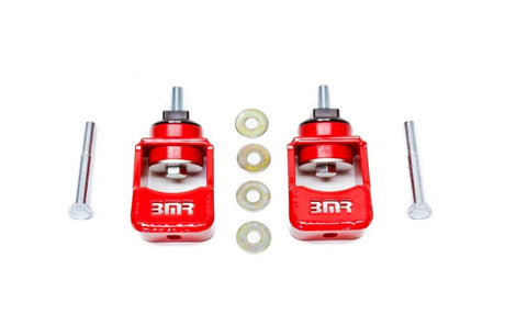 BMR 10-15 5th Gen Camaro Motor Mount Kit (Polyurethane) - Red (Spacers Not Included) BMR Suspension
