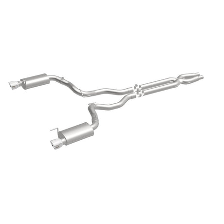 Catback MagnaFlow, SS, 3 po, Street, double embouts polis de 4,5 po, Ford Mustang GT V8 5,0 L 2015