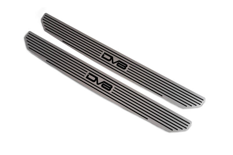 Plaques de seuil avant pour Jeep Gladiator JL 2 portes DV8 Offroad 2018-2019