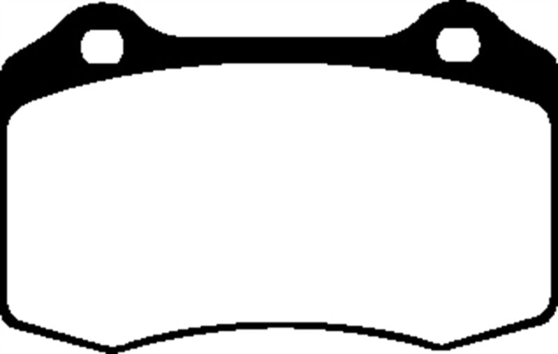 Plaquettes de frein arrière EBC 06-10 Jeep Grand Cherokee 6.1 SRT-8 Greenstuff