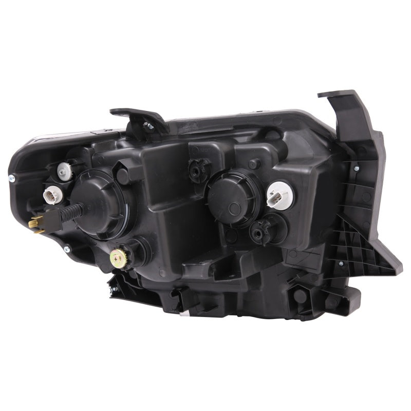 Phares de projecteur de style planche ANZO 14-17 Toyota Tundra Chrome avec ambre