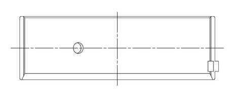 Ensemble de roulements de bielle de course de taille standard ACL Ford Prod V8 255/289/302