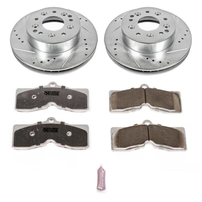 Power Stop 1969 Chevrolet Camaro Front or Rear Z26 Street Warrior Brake Kit