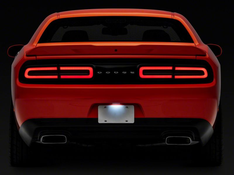 Raxiom 15-23 Dodge Challenger Axial Series LED License Plate Lamps