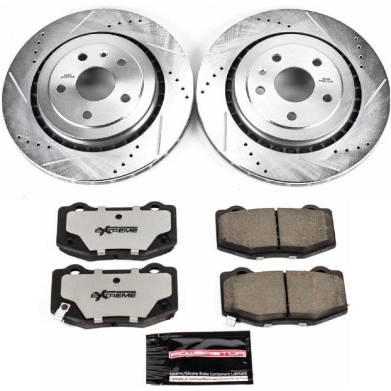 Kit de freins arrière Power Stop 16-18 Cadillac ATS Z26 Street Warrior