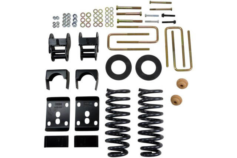 KIT D'ABAISSEMENT Belltech 09-13 Ford F150 Ext Cab Short Bed 2WD 2in ou 3in F/4in Arrière sans amortisseurs