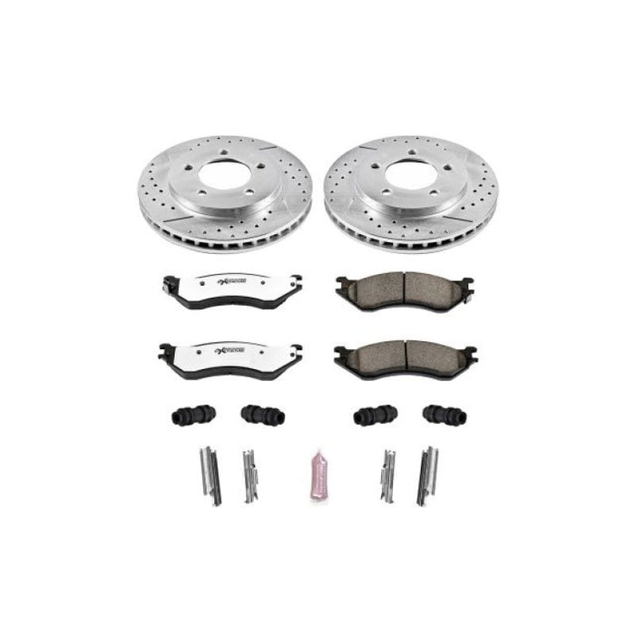 Kit de freins avant Power Stop 97-02 pour camion et remorquage Ford Expedition Z36