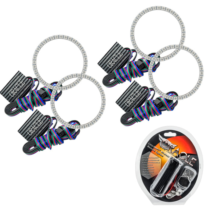 Kit Halo LED pour moto Oracle Yamaha R6 03-05 - ColorSHIFT VOIR LA GARANTIE