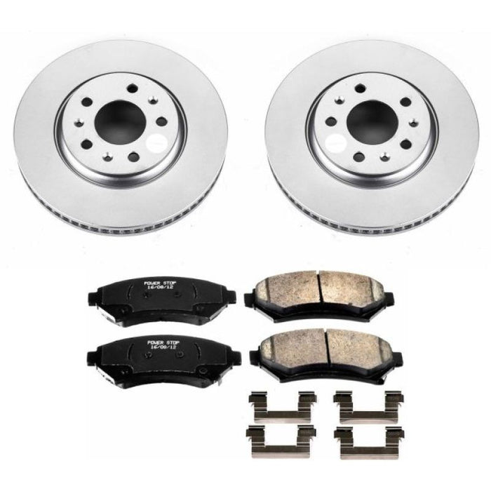 Kit de freins Power Stop 2004 Cadillac Seville avant Z17 Evolution Geomet avec revêtement