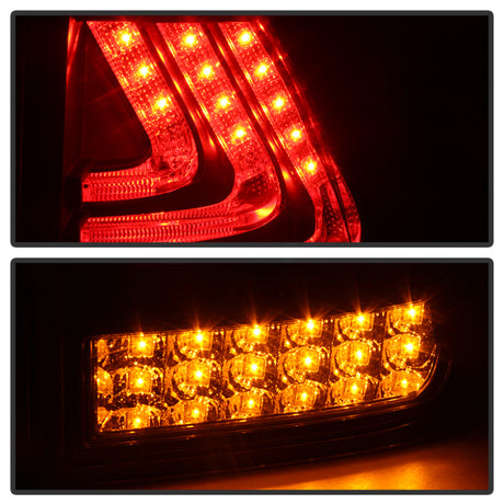 Feux arrière à LED Spyder Lexus RX330/RX350 04-09 Noir ALT-YD-LRX04-LED-BK